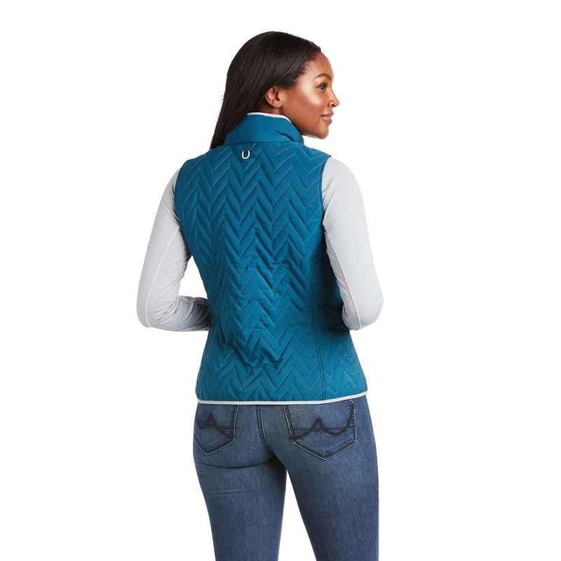 'Ariat' Women's Ashley Insulated Vest - Eurasian Teal 4 'Ariat' Women's Ashley Insulated Vest - Eurasian Teal