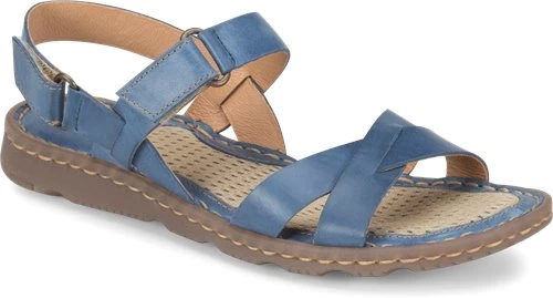 BORN SHOE COMPANY 'Born' Women's Jemez Walking Sandal - Blue 3 BORN SHOE COMPANY 'Born' Women's Jemez Walking Sandal - Blue