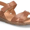 BORN SHOE COMPANY 'Born' Women's Jemez Walking Sandal - Rust 1 BORN SHOE COMPANY 'Born' Women's Jemez Walking Sandal - Rust