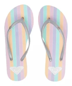 'Roxy' Women's Bermuda Print Sandal - White Multi