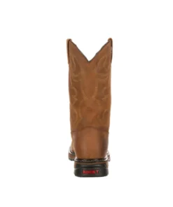 'Rocky' Men's 10" Original Ride Branson Roper WP Round Toe - Aztec Crazy Horse 13 'Rocky' Men's 10