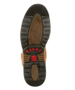 'Rocky' Men's 10" Original Ride Branson Roper WP Round Toe - Aztec Crazy Horse 11 'Rocky' Men's 10