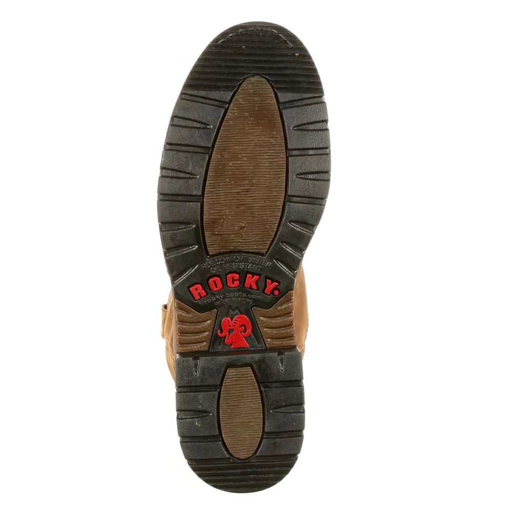 'Rocky' Men's 10" Original Ride Branson Roper WP Round Toe - Aztec Crazy Horse 5 'Rocky' Men's 10" Original Ride Branson Roper WP Round Toe - Aztec Crazy Horse