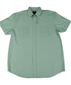 FX Fusion 'F/X Fusion' Men's Stretch Print Button Down - Lagoon