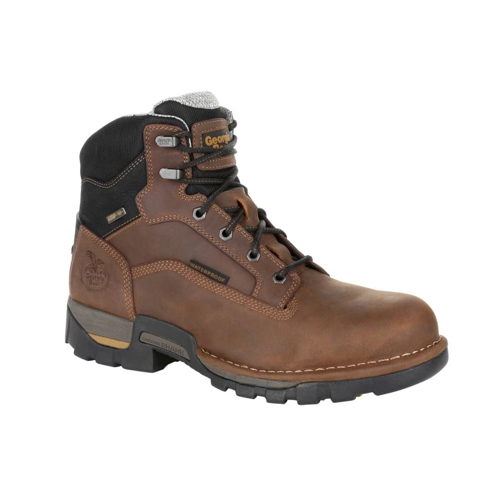 'Georgia Boots' Men's 6" Eagle One EH WP Steel Toe - Brown 8 'Georgia Boots' Men's 6" Eagle One EH WP Steel Toe - Brown