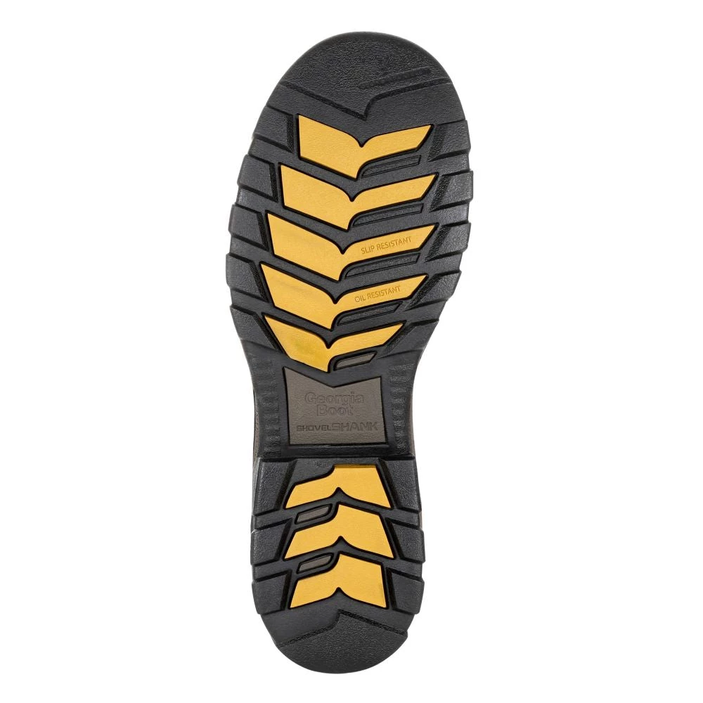 'Georgia Boots' Men's 4" Eagle One EH WP Chelsea Soft Toe - Brown 5 'Georgia Boots' Men's 4" Eagle One EH WP Chelsea Soft Toe - Brown