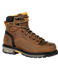 'Georgia Boots' Men's 6" Carbo Tec LTX EH WP Comp Toe - Brown 14 'Georgia Boots' Men's 6
