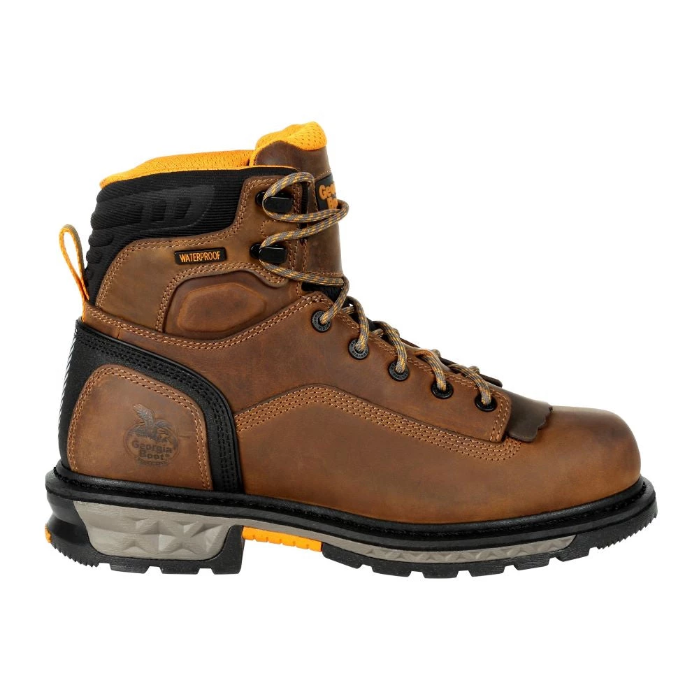 'Georgia Boots' Men's 6" Carbo Tec LTX EH WP Comp Toe - Brown 3 'Georgia Boots' Men's 6" Carbo Tec LTX EH WP Comp Toe - Brown