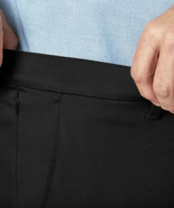 Haggar Clothing Co 'Haggar' Men's Luxury Comfort Chino Flat Front - Black