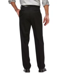 Haggar Clothing Co 'Haggar' Men's Premium No Iron Classic Flat Front - Black
