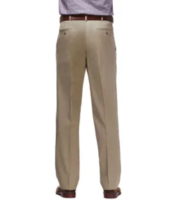 Haggar Clothing Co 'Haggar' Men's Premium No Iron Classic Flat Front - Khaki