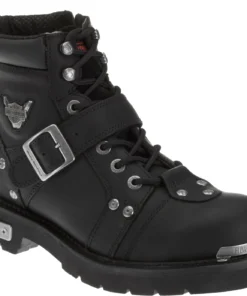 'Harley Davidson' Men's Brake Buckle - Black 17 'Harley Davidson' Men's Brake Buckle - Black