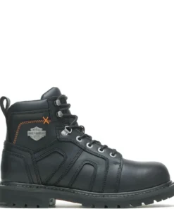 'Harley Davidson' Men's 5" Chad EH Steel Toe - Black