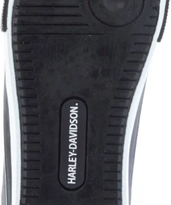 'Harley Davidson' Men's Baxter Hi-Top W/Skull - Black