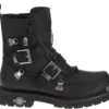 'Harley Davidson' Men's 6" Distortion Skull Zip Boot - Black 2 'Harley Davidson' Men's 6" Distortion Skull Zip Boot - Black