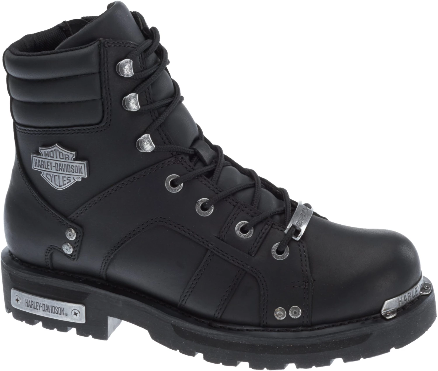 'Harley Davidson' Men's 6.25" Bonfield Zip Boot - Black 3 'Harley Davidson' Men's 6.25" Bonfield Zip Boot - Black