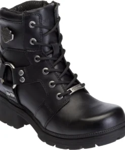'Harley Davidson' Women's 5.5" Jocelyn Zip Boot - Black