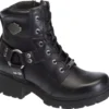 'Harley Davidson' Women's 5.5" Jocelyn Zip Boot - Black
