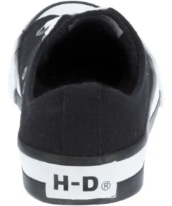 'Harley Davidson' Women's Zia Black Canvas Sneaker - Black 12 'Harley Davidson' Women's Zia Black Canvas Sneaker - Black