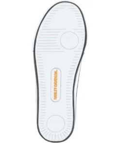 'Harley Davidson' Women's Zia Black Canvas Sneaker - Black 10 'Harley Davidson' Women's Zia Black Canvas Sneaker - Black