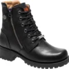 'Harley Davidson' Women's 5.5" Asher Zip Up Boot - Black 2 'Harley Davidson' Women's 5.5" Asher Zip Up Boot - Black