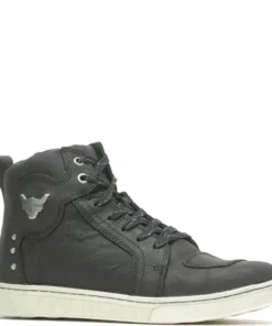 'Harley Davidson' Women's 5" Bateman Sneaker W/Metal Ankle Armor - Black