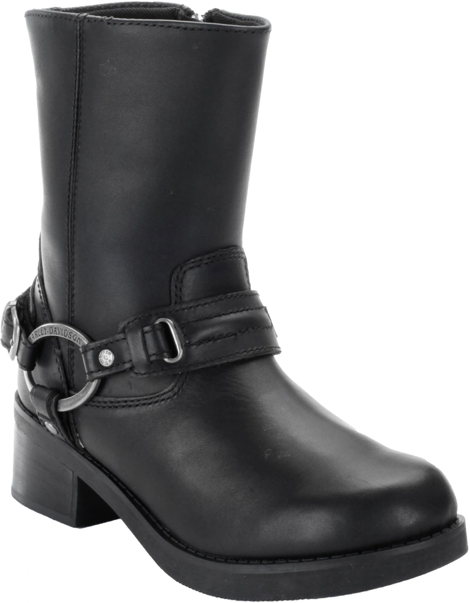 'Harley Davidson' Women's 8" Christa Harness Boot - Black 4 'Harley Davidson' Women's 8" Christa Harness Boot - Black