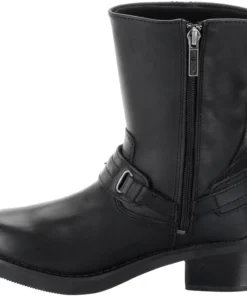 'Harley Davidson' Women's 8" Christa Harness Boot - Black 16 'Harley Davidson' Women's 8