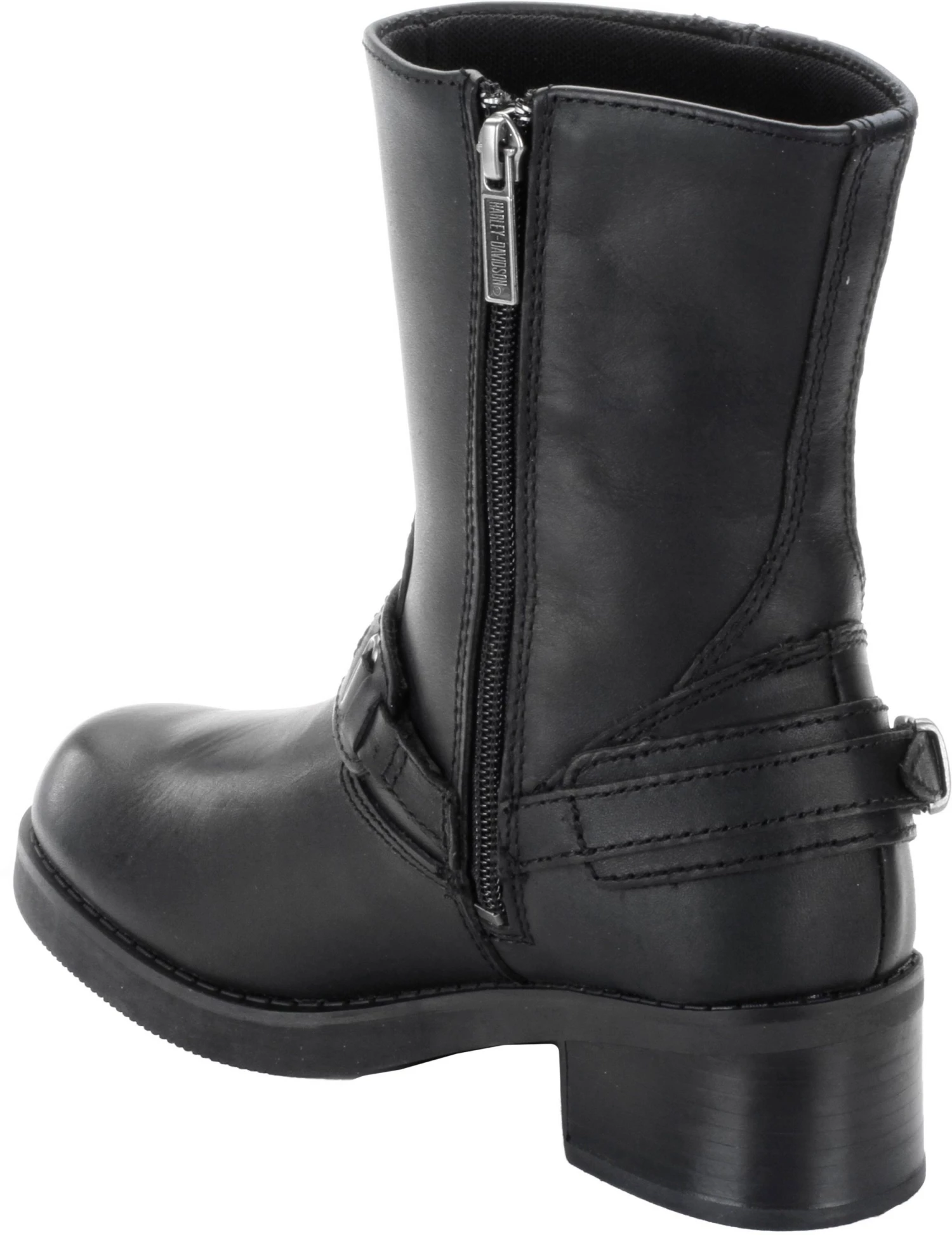 'Harley Davidson' Women's 8" Christa Harness Boot - Black 8 'Harley Davidson' Women's 8" Christa Harness Boot - Black