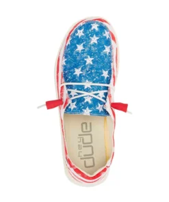 'Hey Dude' Women's Wendy - Star Spangled 8 'Hey Dude' Women's Wendy - Star Spangled
