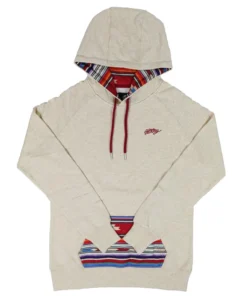 'Hooey' Women's Laramie Hoody - Cream / Aztec