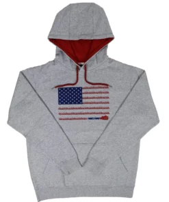'Hooey' Men's Liberty Roper Hoody - Heather Grey