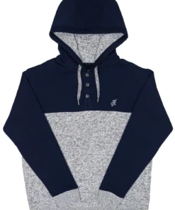 'Hooey' Men's Jimmy Hoody - Navy / Grey