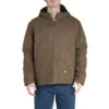 'Berne' Men's Heathered Modern Hooded Jacket - Bark 1 'Berne' Men's Heathered Modern Hooded Jacket - Bark