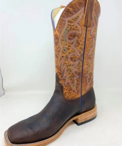 'Anderson Bean' Men's 13" Horsepower STUFFED HORSE Square Toe - COGNAC/LAVA