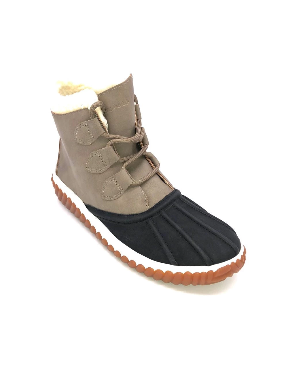 'Skechers' Women's Jagged Pond Boot - Black / Taupe 6 'Skechers' Women's Jagged Pond Boot - Black / Taupe