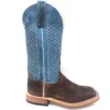 'Anderson Bean' Men's 13" Western Square Toe - Bison / Blue Lava