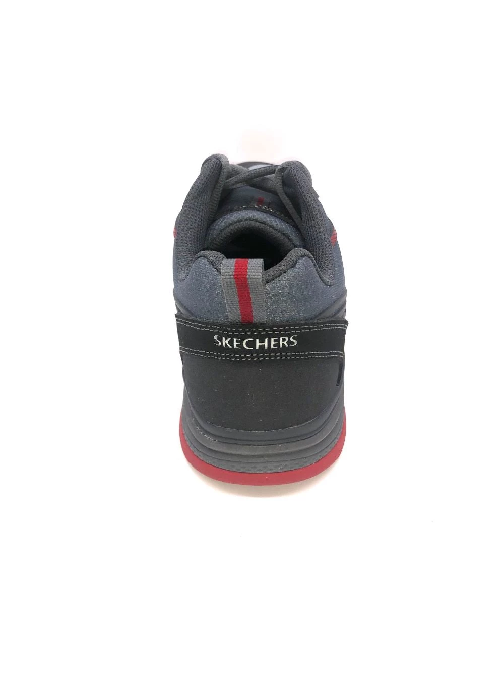'Skechers' Men's Puxal ESD Comp Toe - Gray / Red 5 'Skechers' Men's Puxal ESD Comp Toe - Gray / Red