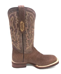Tanner Mark Boots 'Tanner Mark' Men's 13" Western Square Toe - Brown / Brown