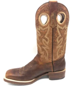 Tanner Mark Boots 'Tanner Mark' Men's 13" Western Square Toe - Orange (Tan) / Marble Orix 13 Tanner Mark Boots 'Tanner Mark' Men's 13