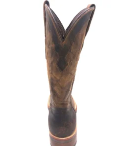 Tanner Mark Boots 'Tanner Mark' Men's 13" Western Square Toe - Buffalo Honey / Mad Dog Honey 11 Tanner Mark Boots 'Tanner Mark' Men's 13