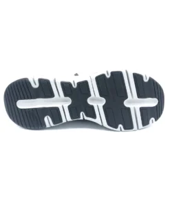 'Skechers' Men's Arch Fit Charge Back - Charcoal / Black