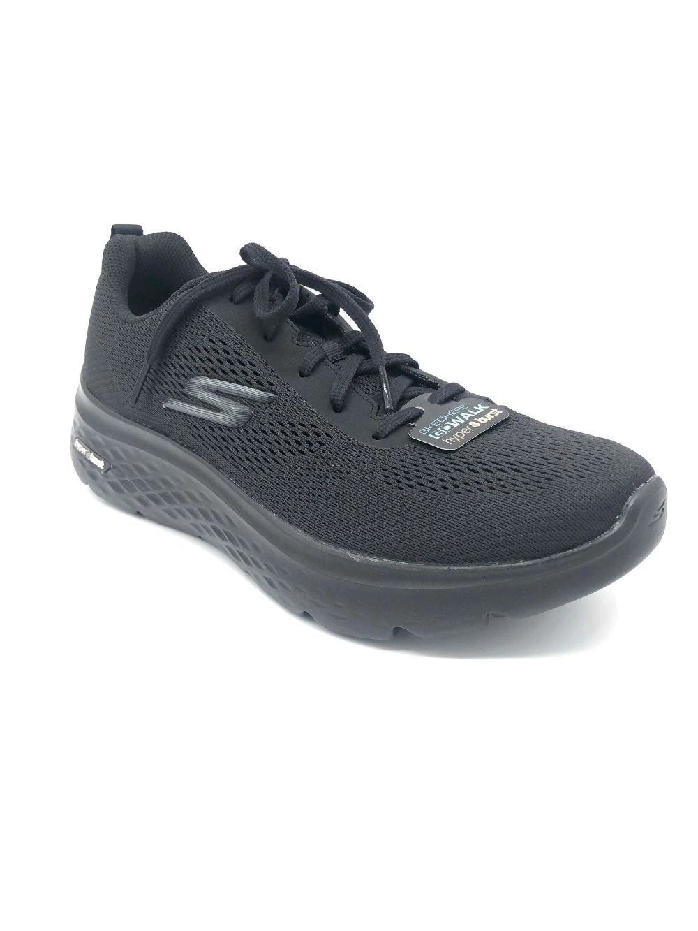 'Skechers' Men's GOwalk Hyper Burst - Black / Black 8 'Skechers' Men's GOwalk Hyper Burst - Black / Black