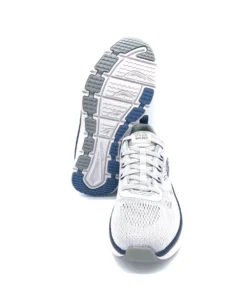 'Skechers' Men's D'Lux Walker Commuter - Gray / Navy