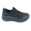 'Skechers' Men's Relaxed Fit: D'Lux Walker Quick Upgrade - Black (Wide)