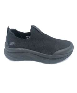 'Skechers' Men's Relaxed Fit: D'Lux Walker Quick Upgrade - Black (Wide)