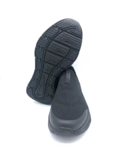 'Skechers' Men's Relaxed Fit: D'Lux Walker Quick Upgrade - Black (Wide)