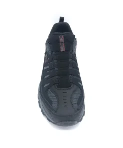 'Skechers' Men's After Burn-Memory Fit Slip On - Black / Charcoal