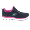 'Skechers' Women's Summits-Perfect Views - Black / Hot Pink