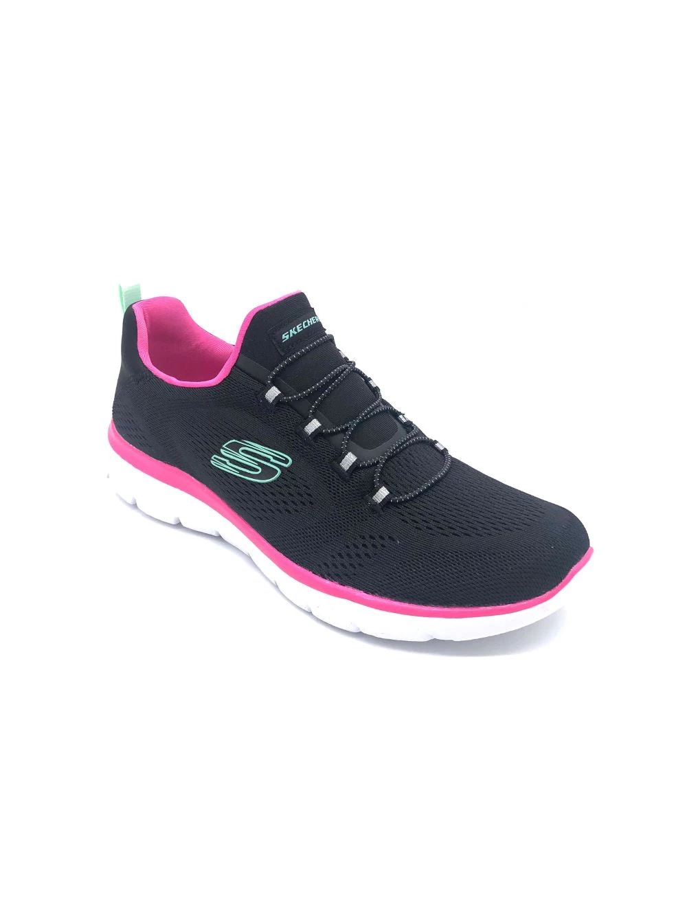 'Skechers' Women's Summits-Perfect Views - Black / Hot Pink 7 'Skechers' Women's Summits-Perfect Views - Black / Hot Pink